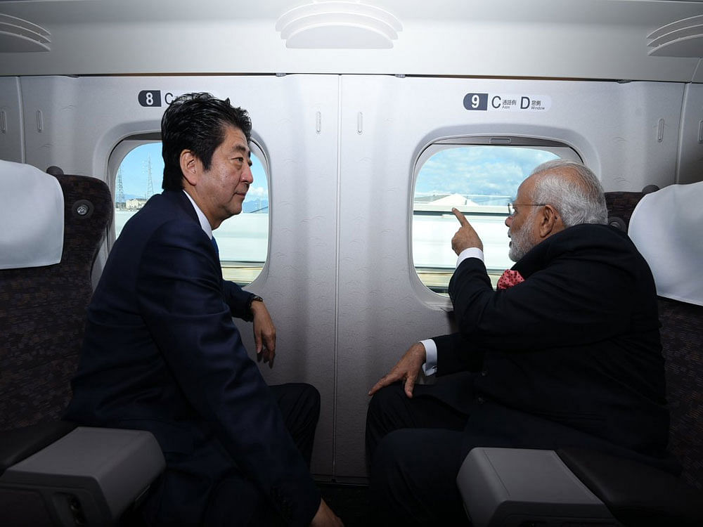 Modi and Abe will lay the foundation stone for the project, which the Indian government aims to complete by August 2022, a full year ahead of estimates.