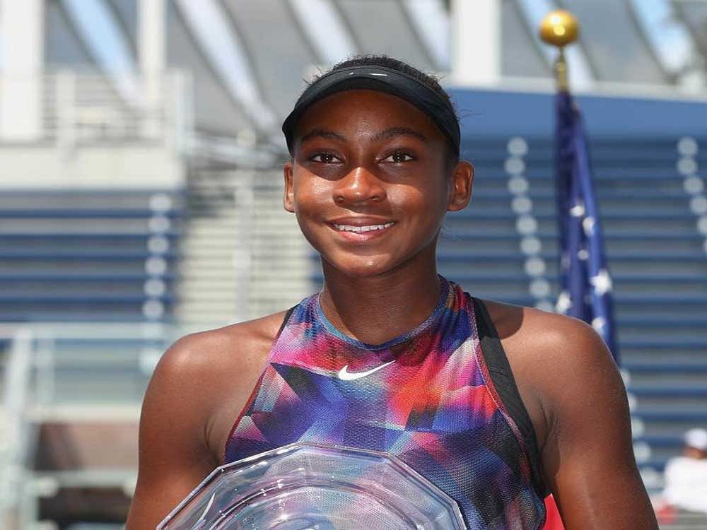 teen sensation Cori Gauff, just 13, could be the next star in tennis, after making the girls' singles final of the US Open with a superb display. AFP