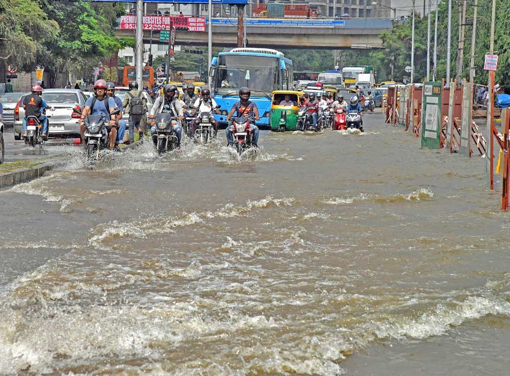 Bengaluru gets rainfall of 15.3 tmcft per year. DH