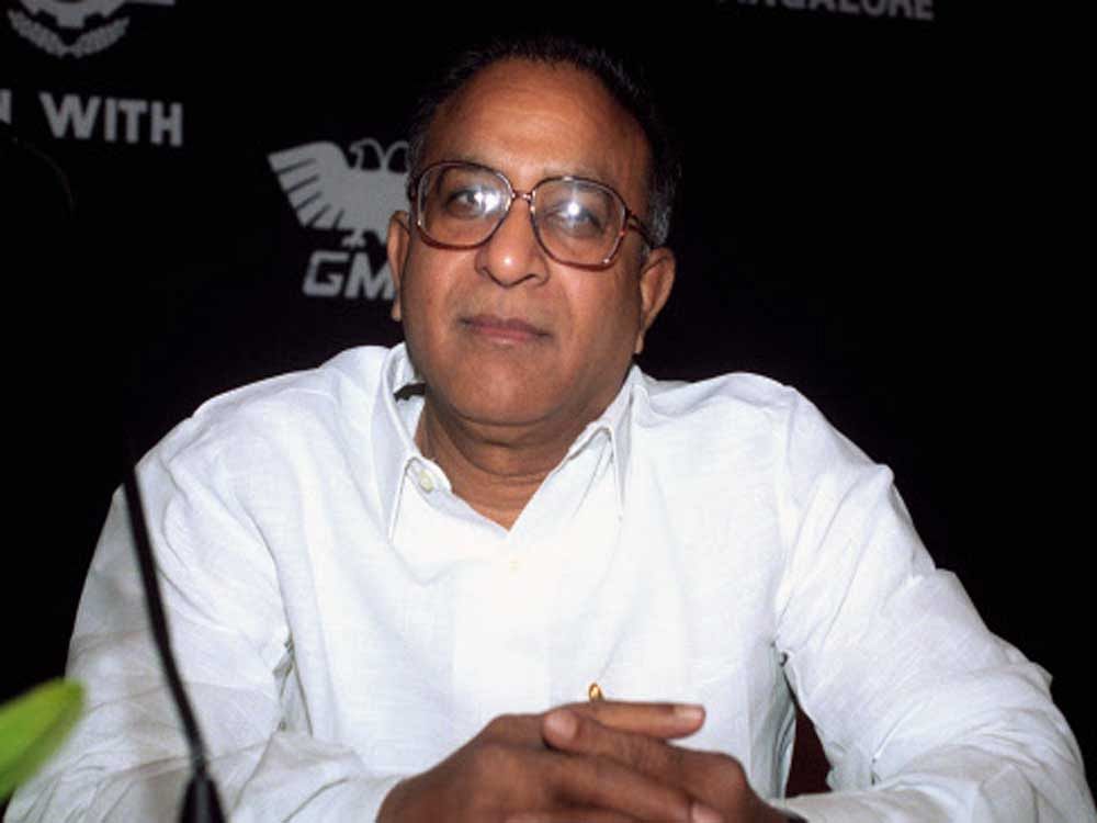 Former oil minister S Jaipal Reddy. DH File Photo
