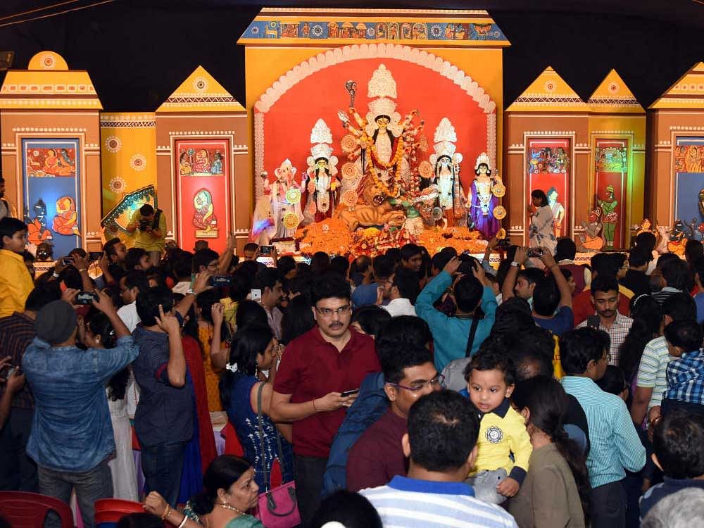 Varied concepts will be on display at the 'Durga puja' celebrations in the city.
