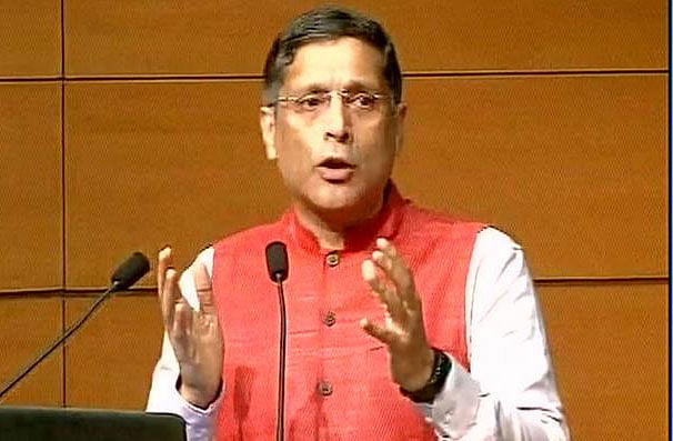The government will extend the term of Chief Economic Adviser Arvind Subramanian by one year till October 2018, Finance Minister Arun Jaitley said today. Picture courtesy ANI