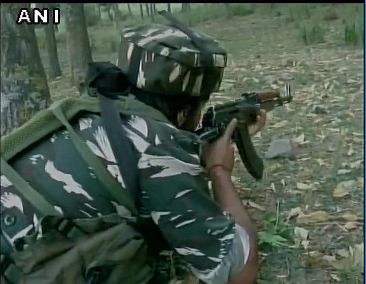 A militant was killed in an encounter with security forces today in Uri area near the Line of control in Baramulla district of Kashmir. ANI picture