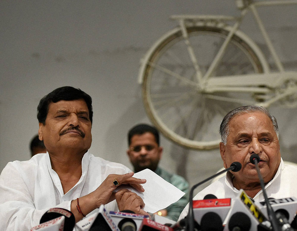 According to the sources within the SP, Mulayam may make an announcement to this effect in the next few days. PTI file image