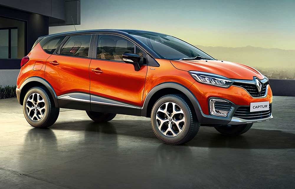The Captur can be booked for a low downpayment of Rs. 25,000.