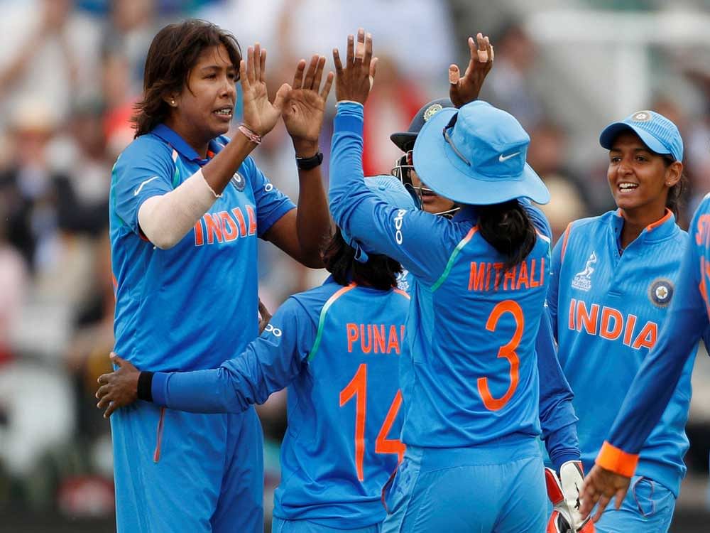 The Indian women's team, which had reached the final of the ICC Women's World Cup in July, has closed the gap with third-placed New Zealand.