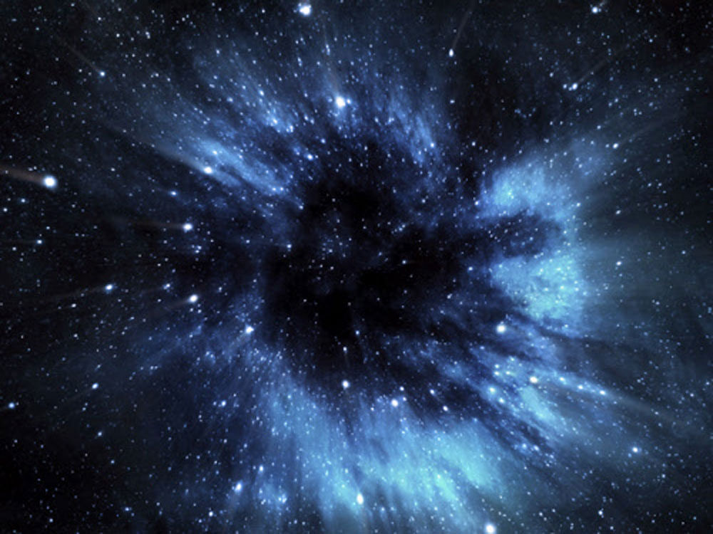 Dark matter is a mysterious and as-yet-unobserved component of the universe. Its nature remains unknown, but scientists estimate that it is five times as abundant as ordinary matter throughout the universe. File photo
