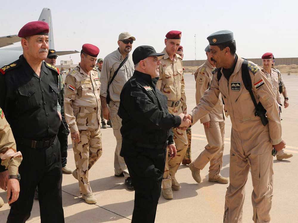 Prime Minister Haider al-Abadi, image courtesy Twitter