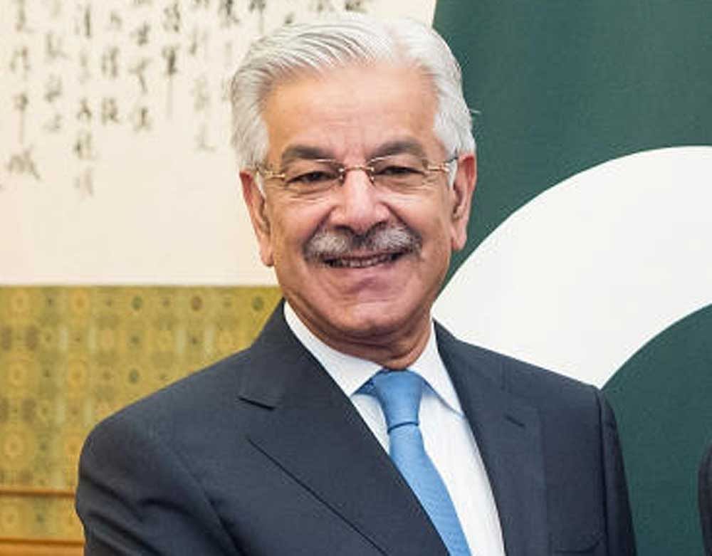 Speaking at the US Institute of Peace, a Washington-based think-tank, Khawaja Asif said his meetings with Secretary of State Rex Tillerson and National Security Advisor H R McMaster were good. Photo credit: Reuters.