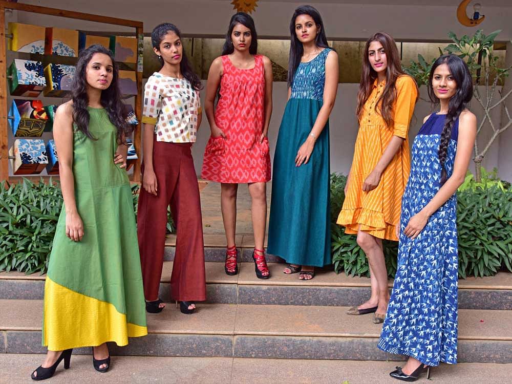 Haute Style photo shoot for Pilgrim women's clothing store, Church street in Bengaluru. Photo by S K Dinesh
