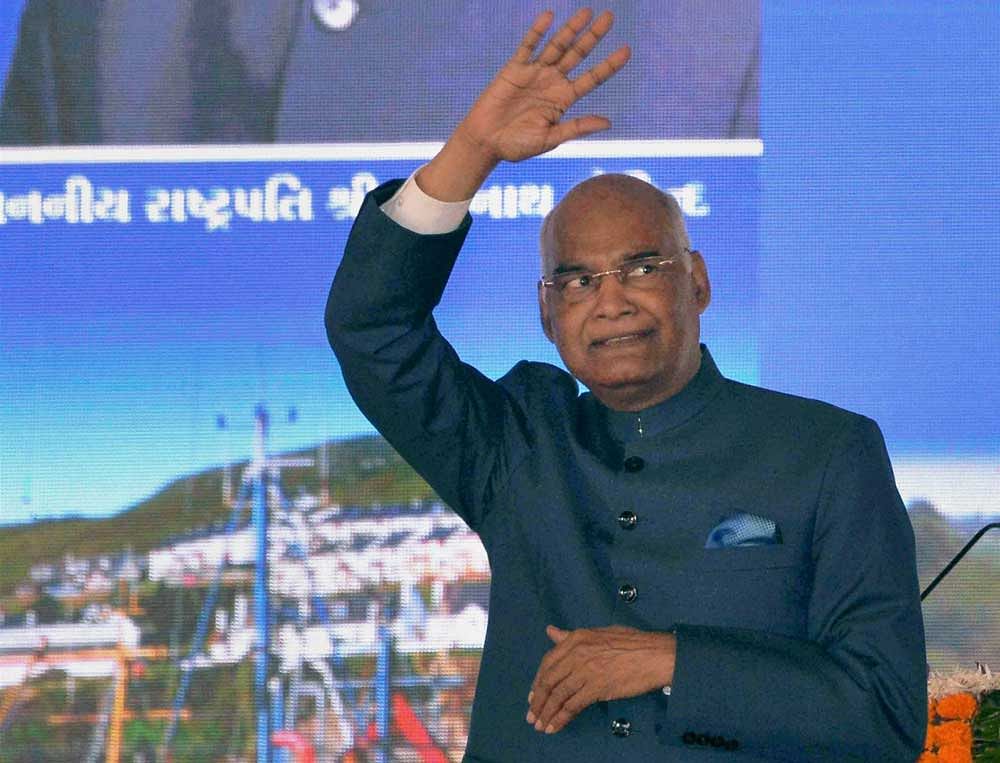 The President has assured that it will be signed in a day or two, Koliwad told reporters. Photo credit: PTI. In picture:  President Ram Nath Kovind.