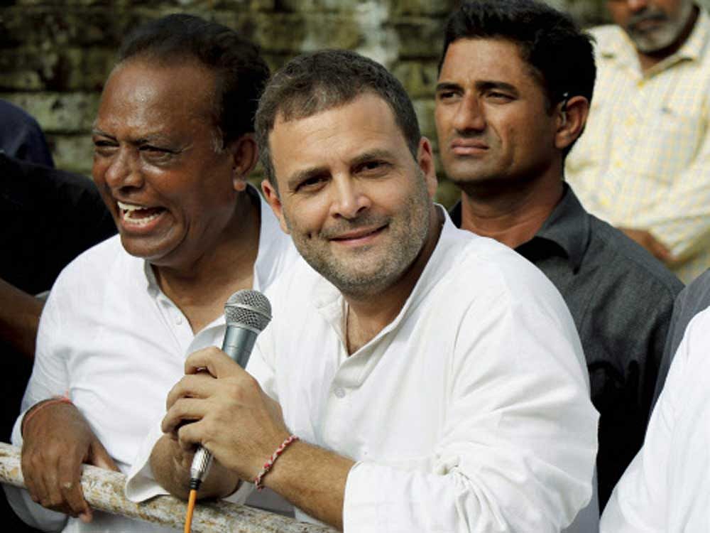 The WB Congress' support for Rahul Gandhi was unanimous. PTI file photo.