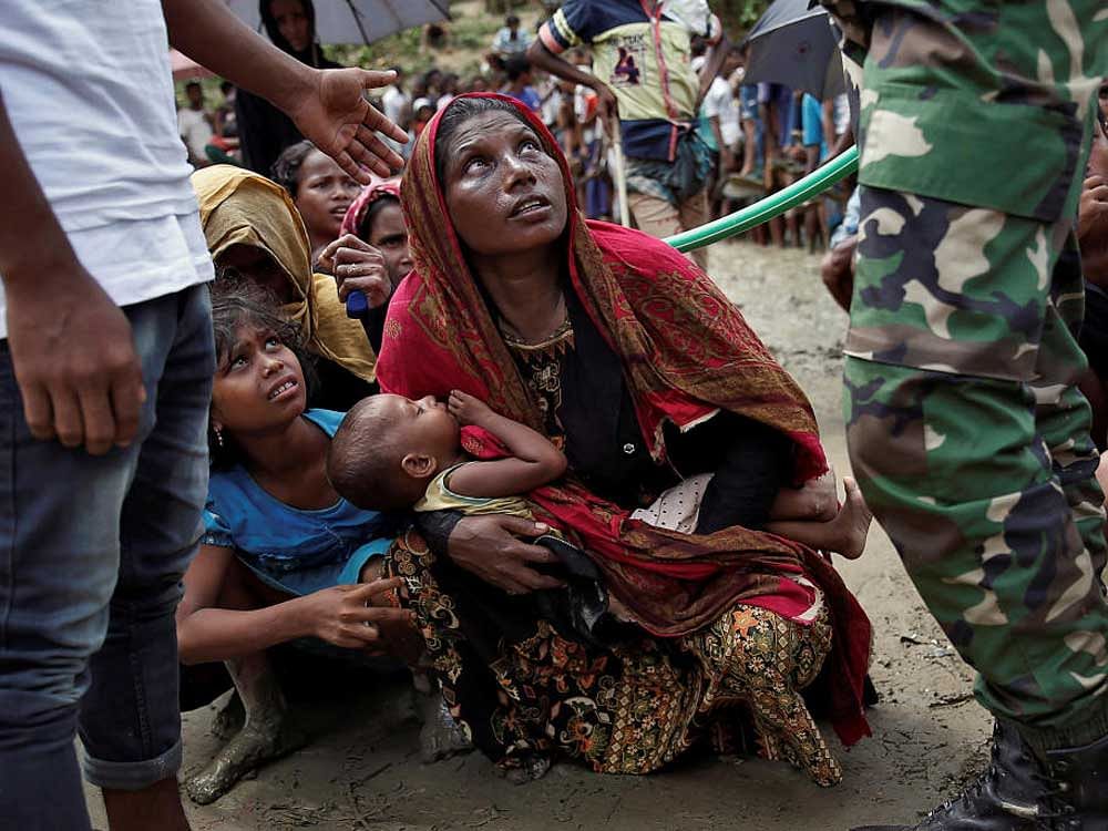 The Ministry of Home Affairs (MHA) had told the Supreme Court that Rohingyas are a security threat and the government could not allow their stay in the country. reuters file photo