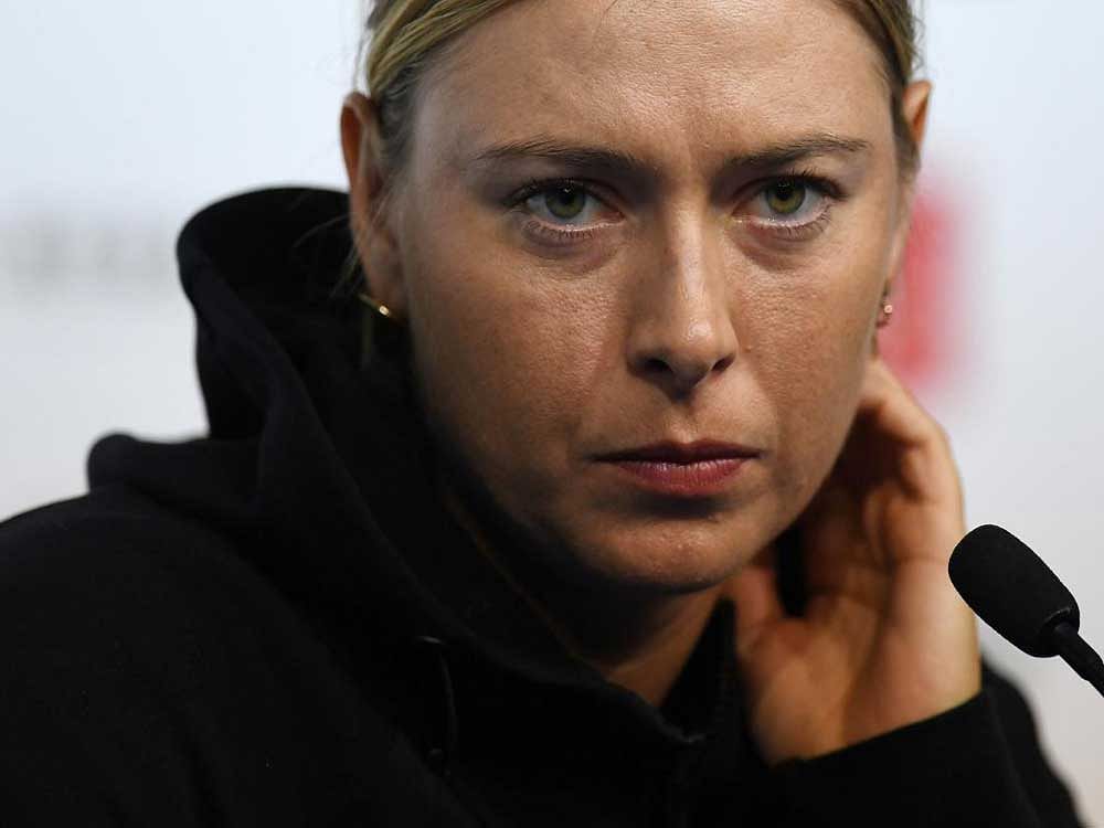 UNSTOPPABLE: Maria Sharapova says she has tried to capture her incredible journey in her book. AFP