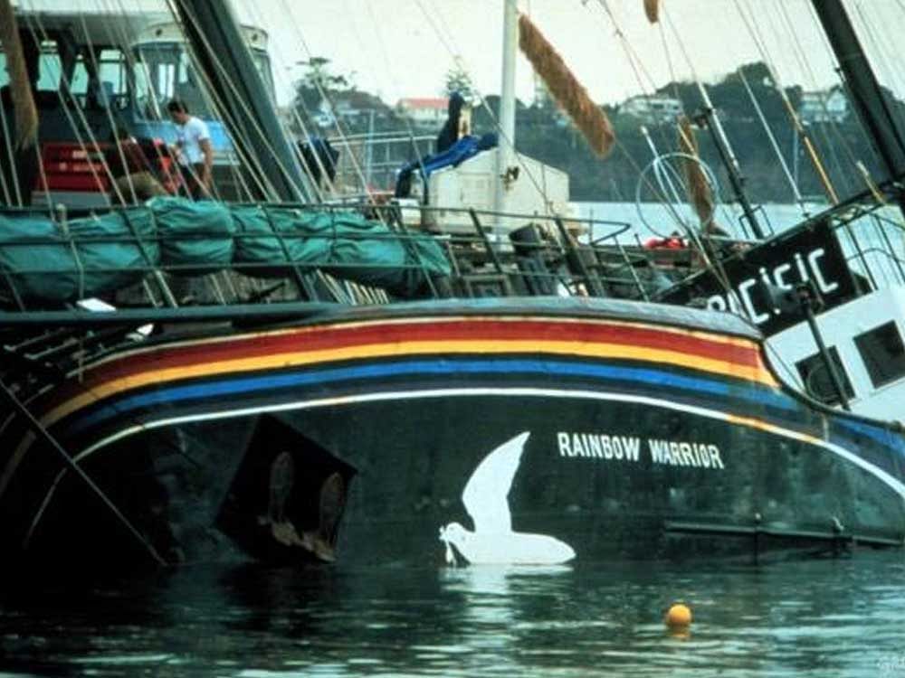 During the Rainbow Warrior's visit, symposiums will also be organised and public participation will be ensured through programmes related to films, photography and arts. Image Courtesy: Twitter