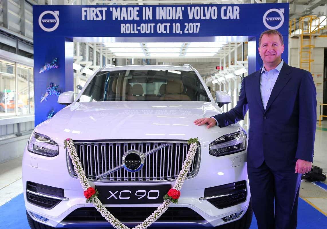 Charles Frump introduces the Made in India Volvo X90