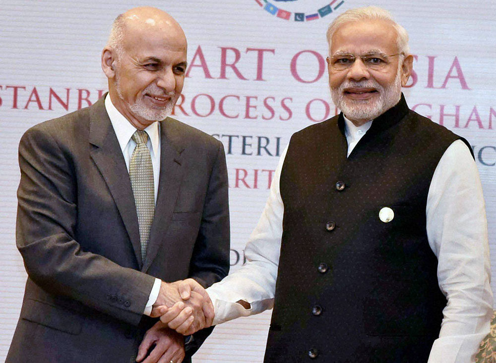 During his visit, the Afghan President would meet with Prime Minister Narendra Modi, while External Affairs Minister Sushma Swaraj would also call on him. PTI FIle Photo