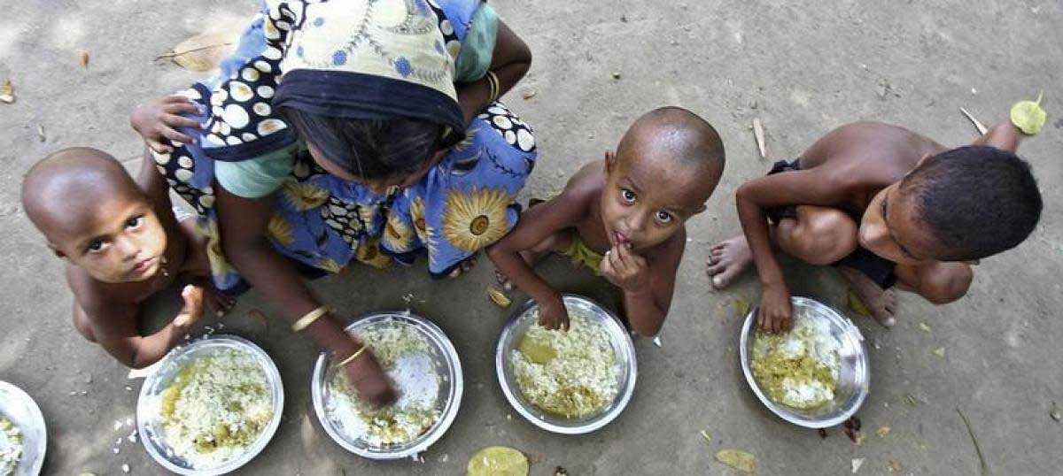In 2017, India has slipped down three ranks to 100 among 119 nations in the Global Hunger Index (GHI), beating even Bangladesh and North Korea in the race to the bottom.