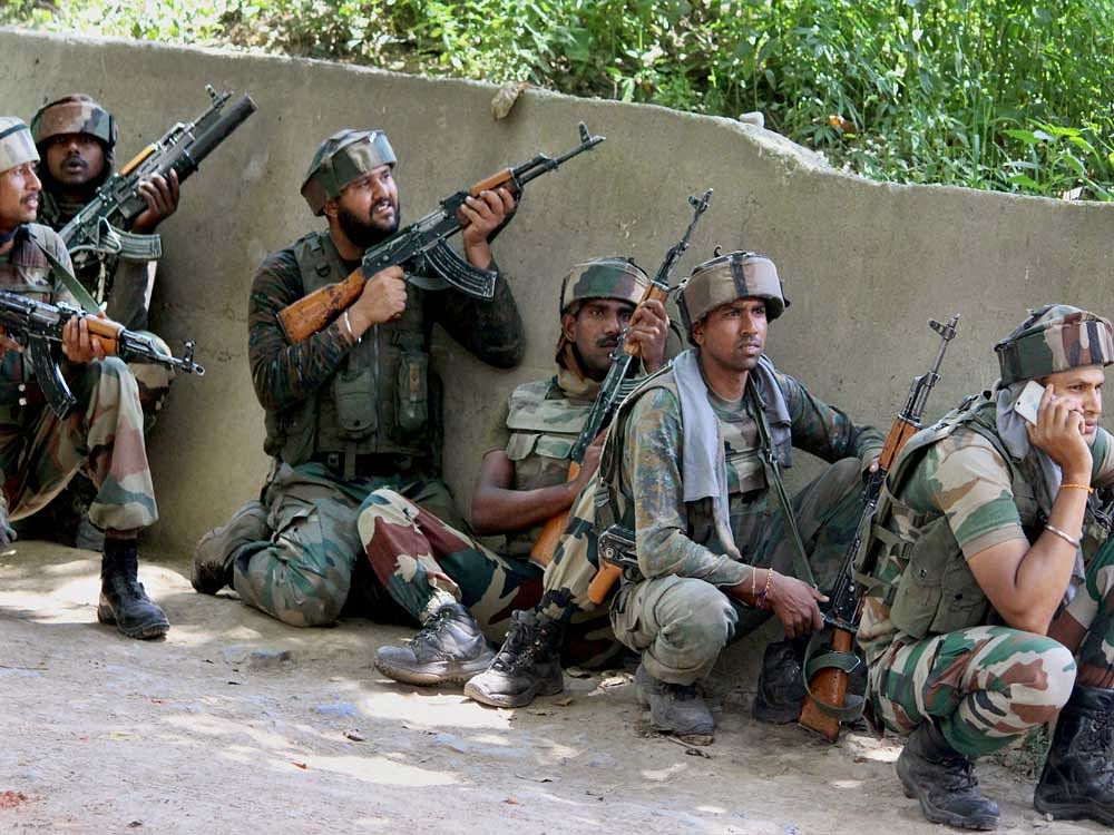 Army has established nearly five camps at Nagabal, Chillipura, Maitribugh, Zainpura and Larkipura besides increasing strength in existing camps in the area, the officials said. PTI File Photo