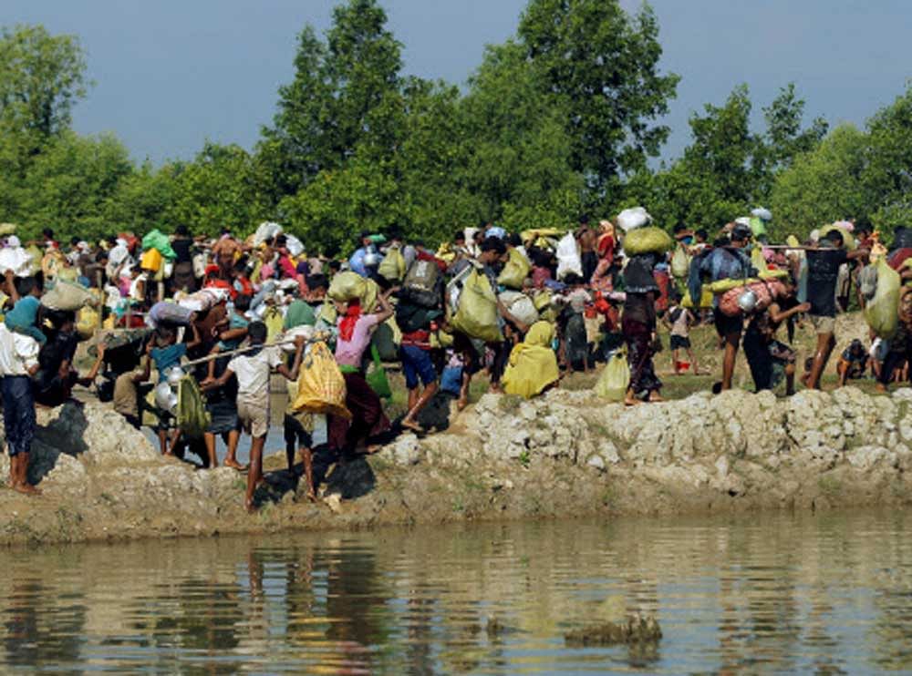 Malnourishment, disease and disgrace have marked the Rohingya exodus, fueled by accusations of ethnic cleansing being slapped on Myanmar. Reuters file photo.