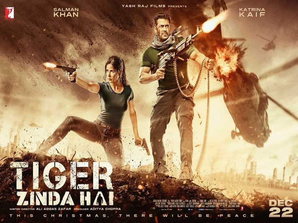 Salman Khan and Katrina Kaif in Tiger Zinda Hai new poster.