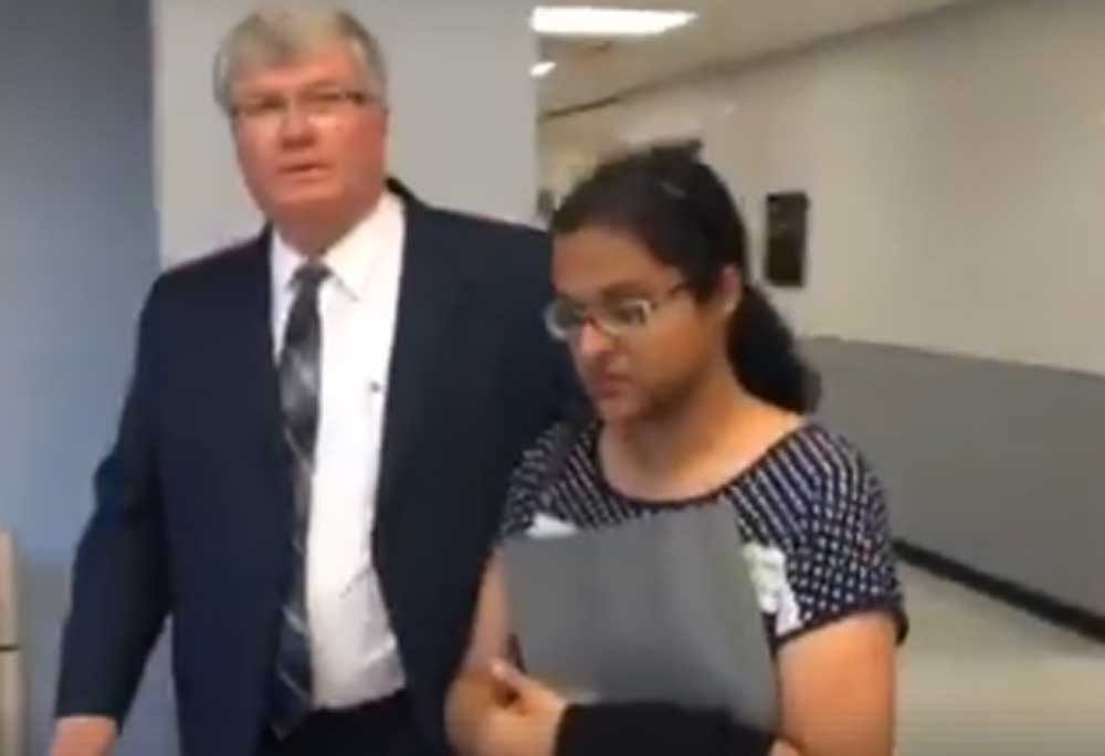 Lawyers Michelle Nolte and Gregg Gibbs, representing Sini Mathews published a statement late yesterday saying she denied any involvement in the death of her adoptive daughter. Photo credit: Screen Grab