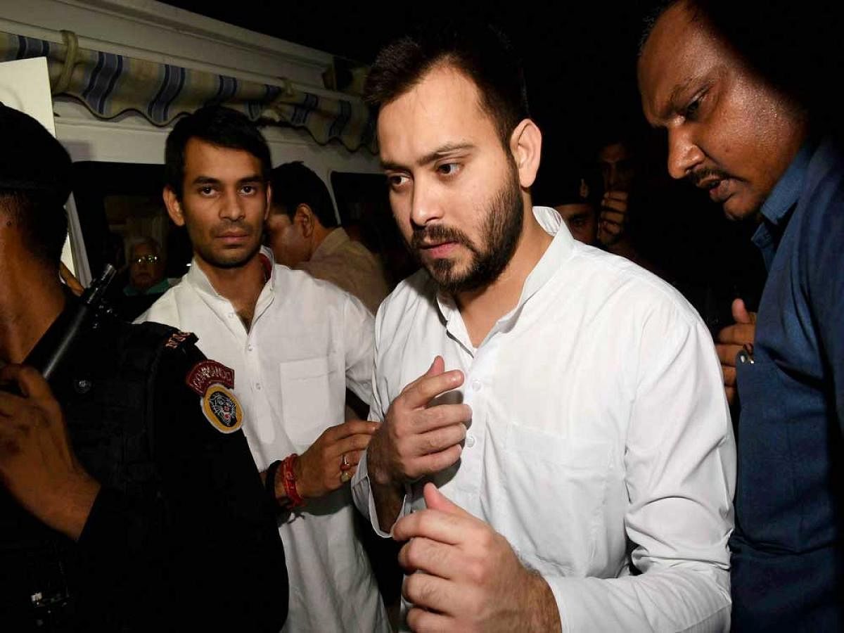 The Enforcement Directorate (ED) has issued fresh summons asking Tejashwi Yadav, son of RJD leader Lalu Prasad, to appear before it on November 13 in connection with its money laundering probe in the railway hotels allotment corruption case, officials sources on Friday said. PTI file photo
