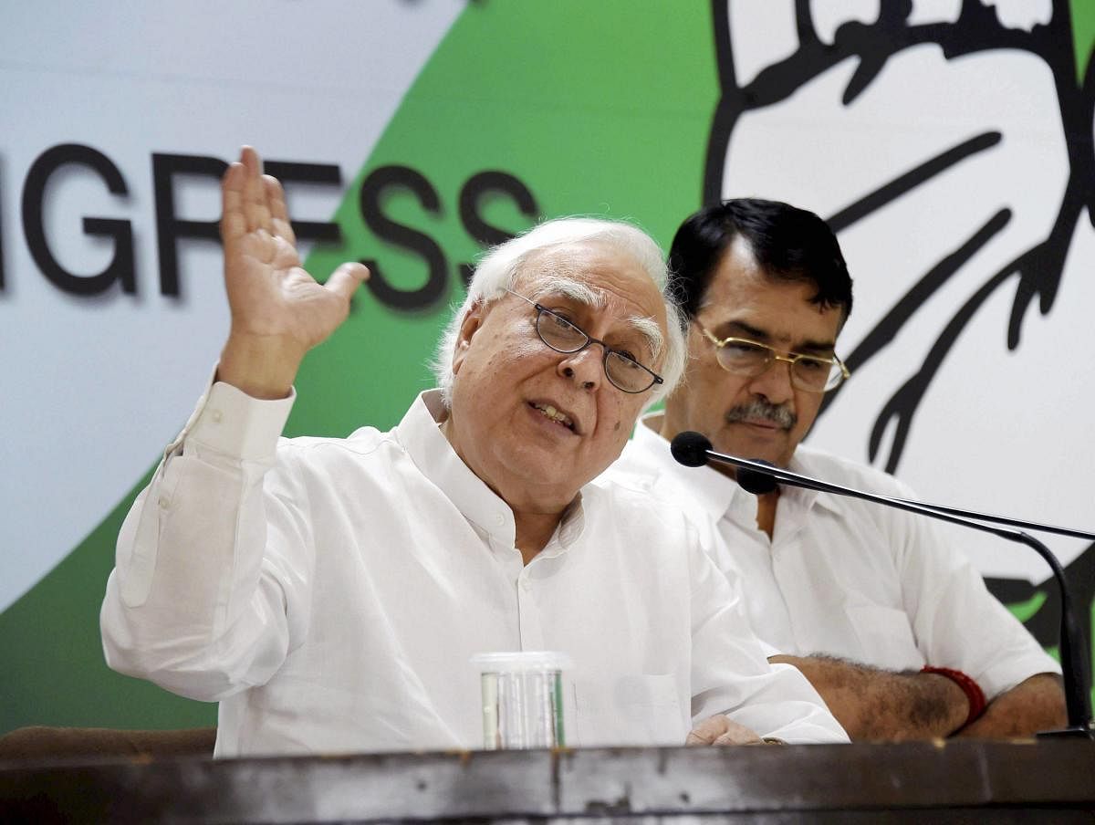 Addressing a press conference here, former law minister and senior Congress leader Kapil Sibal also demanded that Prime Minister Narendra Modi order a CBI inquiry against the ministers for reportedly holding office of profit and also violating Foreign Contribution Regulatory Act.