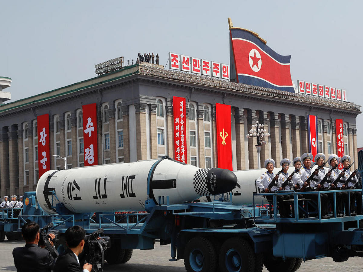 The only certain way to locate and secure all North Korea's nuclear weapons sites would be via a US ground invasion, the Washington Post reported Saturday, citing a letter from Pentagon officials sent to US lawmakers. Reuters file photo
