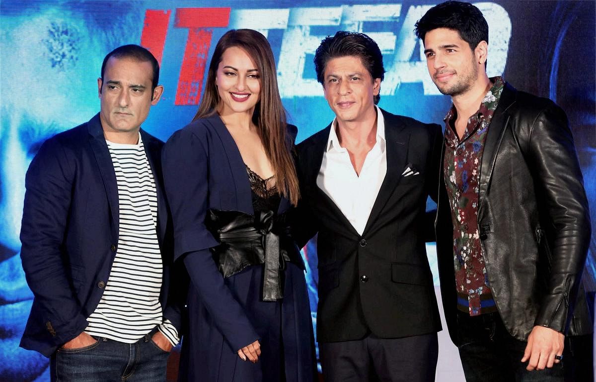Sidharth Malhotra (right) said that he wanted to explore new things in his career and is happy with the way his journey in films has turned out be. PTI photo.