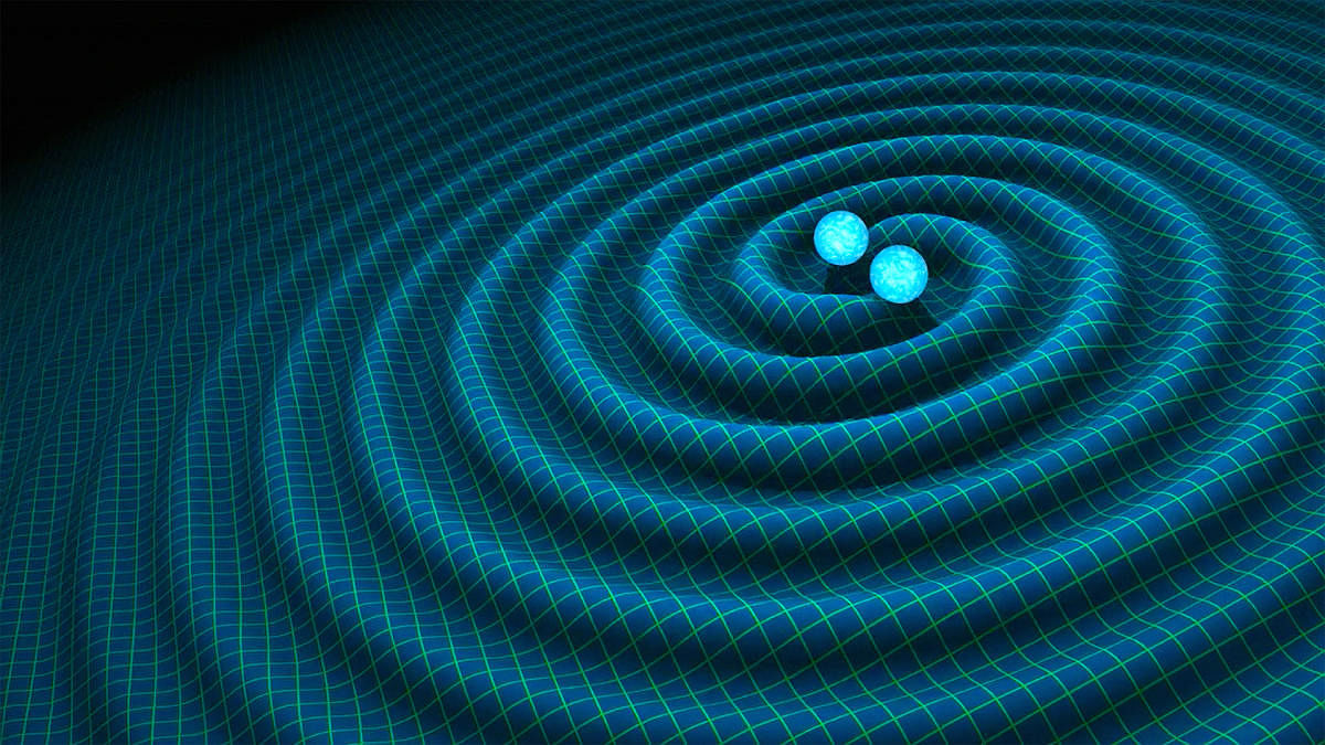 UNIQUE EVENT The recent collision of neutron stars showed a combination of gravitational waves and light emissions at different wavelengths. PHOTO CREDIT: R Hurt/Caltech-JPL
