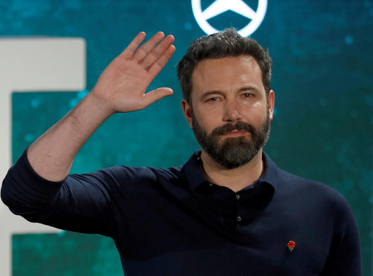Affleck said he's looking at his own behaviour and addressing that and making sure he's part of the solution. Reuters photo.