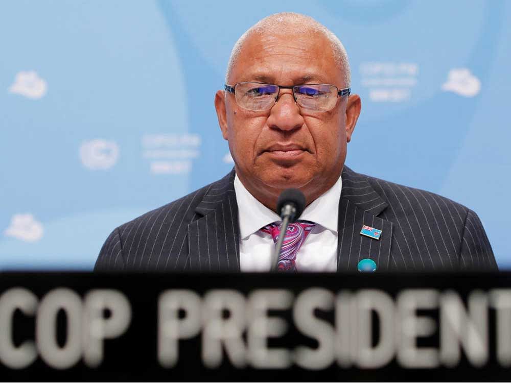 The 23rd conference of the parties, or COP23, will be opened on Monday by Fiji's Prime Minister Voreqe 'Frank' Bainimarama. Reuters Photo