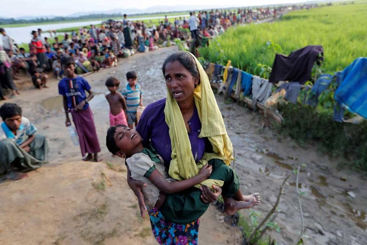 Myanmar today hit back at a UN Security Council statement critical of its handling of the Rohingya refugee crisis, saying it could 'seriously harm' efforts to repatriate the Muslim minority from Bangladesh. Reuters file photo