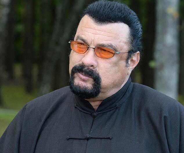 US action movie actor Steven Seagal. Picture courtesy Twitter