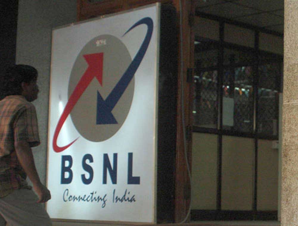 Bharat Sanchar Nigam Limited (BSNL), DH file photo