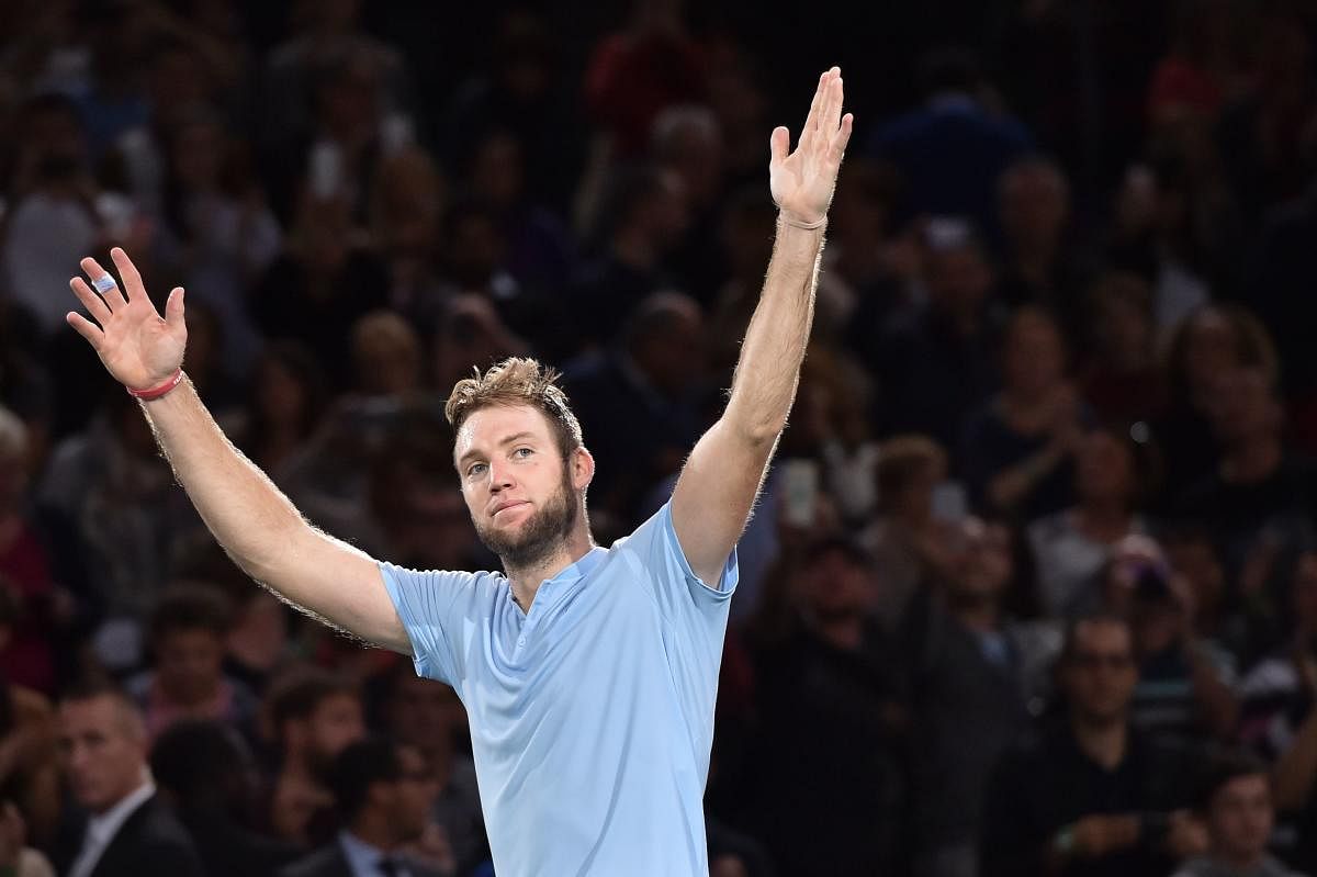 SECOND COMING USA's Jack Sock won the Paris Masters besides making the cut for the ATP Tour Finals in London. AFP