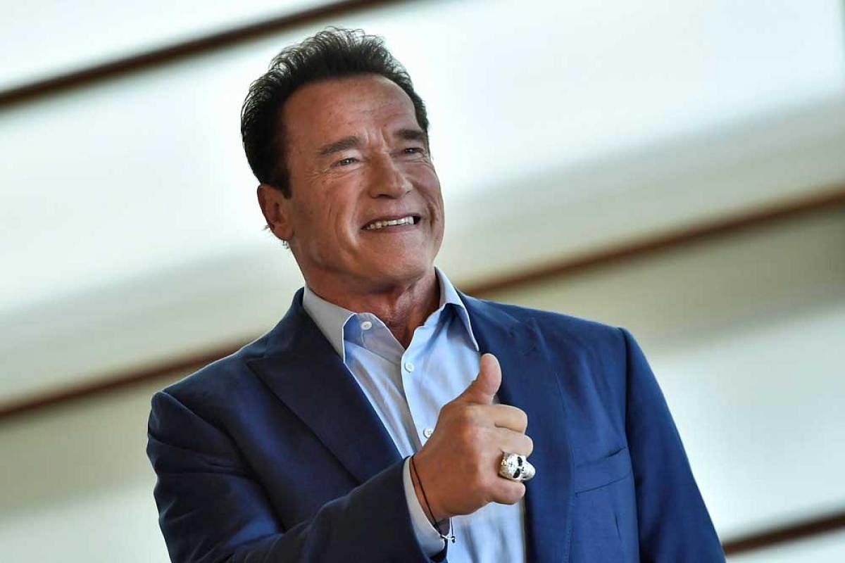 Arnold Schwarzenegger issued a challenge to governments to label all fossil fuels with a health warning saying using those can cause illness and death. AP/PTI file photo.