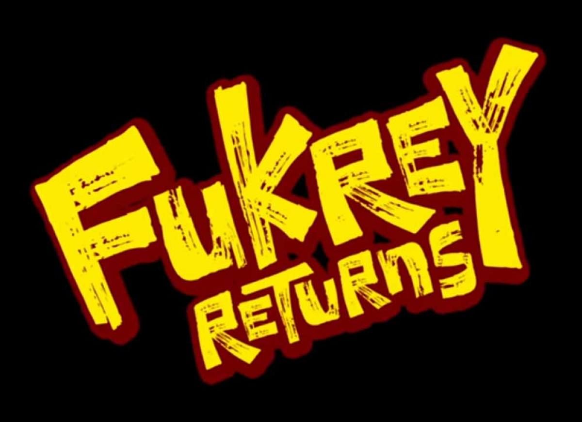The screenshot of Fukrey Returns poster