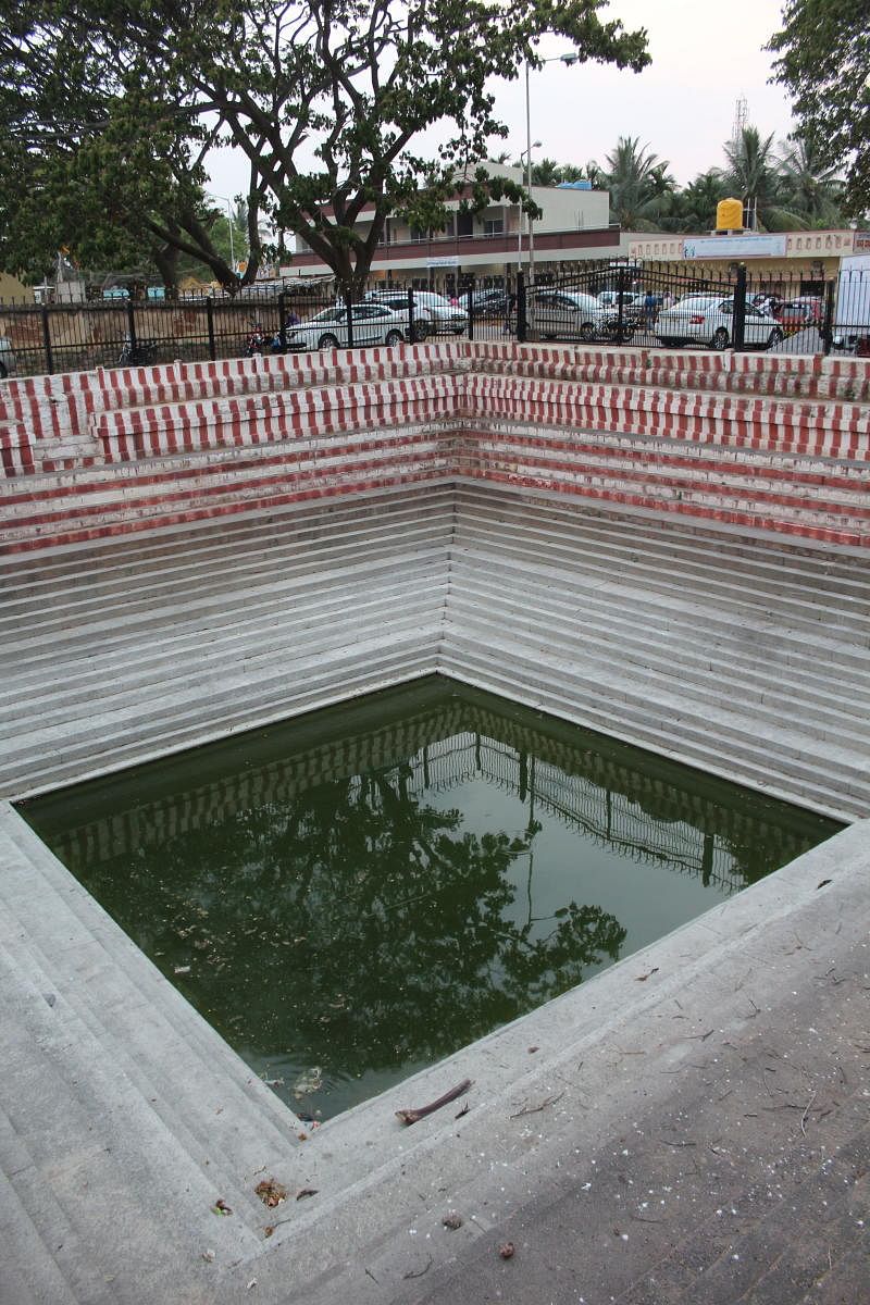 The stepped well at Ranganatha Swamy Temple near Magadi. PHOTO BY AUTHOR