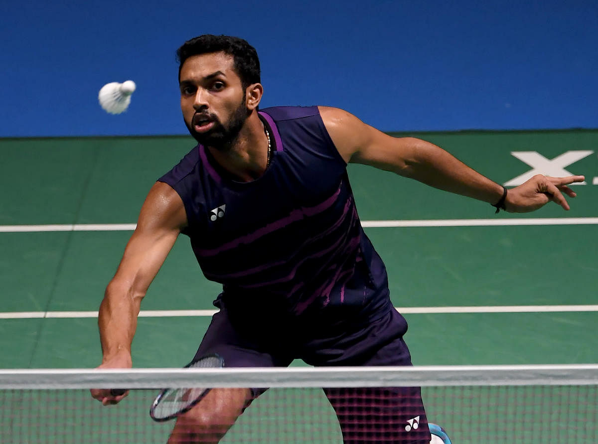 India's HS Prannoy will hope for a strong show at the China Open in order to boost his Super Series Finals chances. AFP