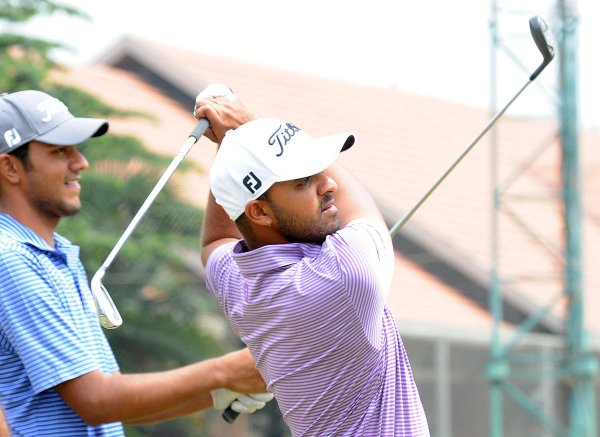 RARING TO GO Khalin Joshi will be looking to bag the spoils in the Bengaluru Open that tees off at his home course the Karnataka Golf Association on Wednesday. DH PHOTO/ SRIKANTA SHARMA R