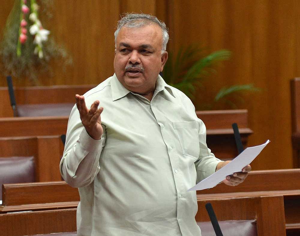 Home Minister Ramalinga Reddy told the Council on Tuesday. DH File photo