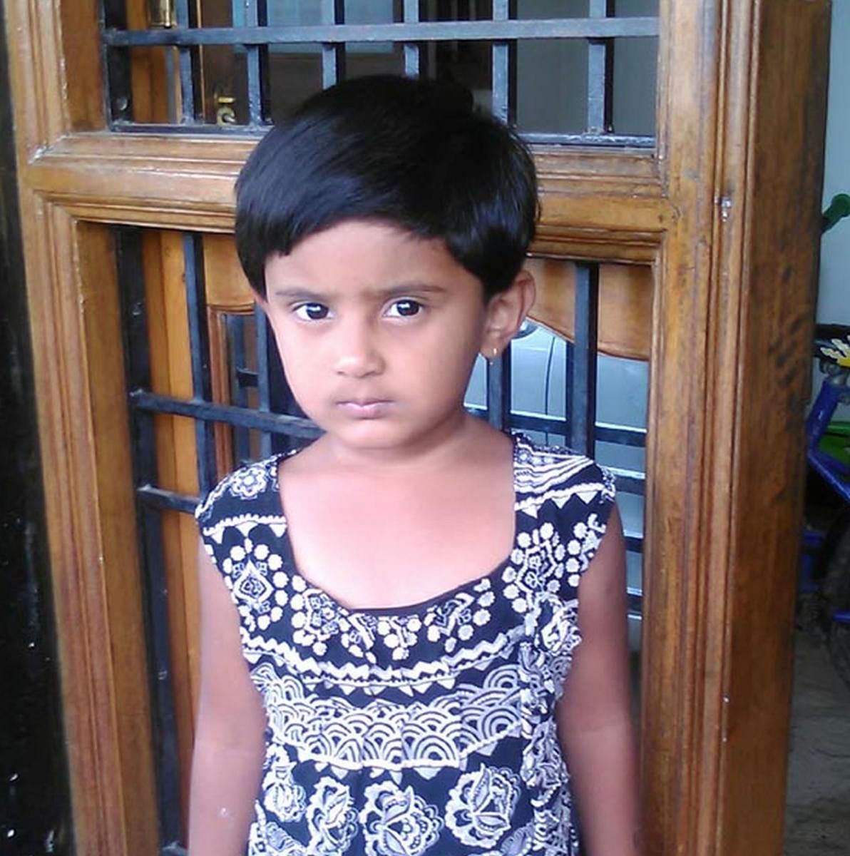 Chandana, who saved her friend from drowning.