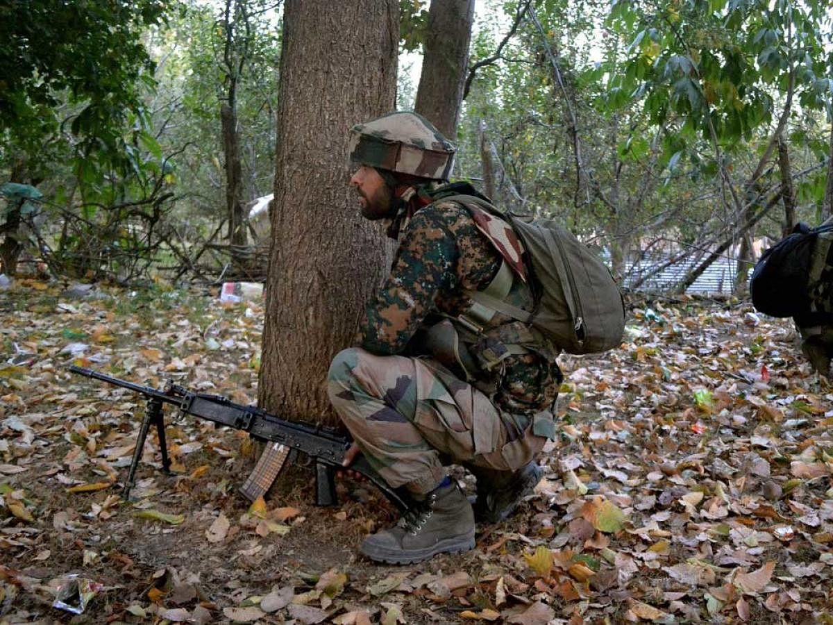 Police today arrested a militant from Kulgam district in Jammu and Kashmir and recovered arms and ammunition from his possession. PTI file photo