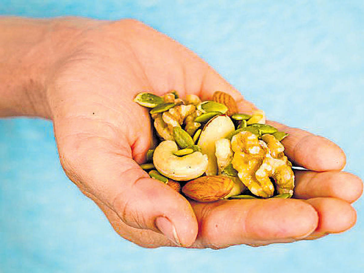 Including nuts in one's diet may be highly beneficial for the brain. Representative image.