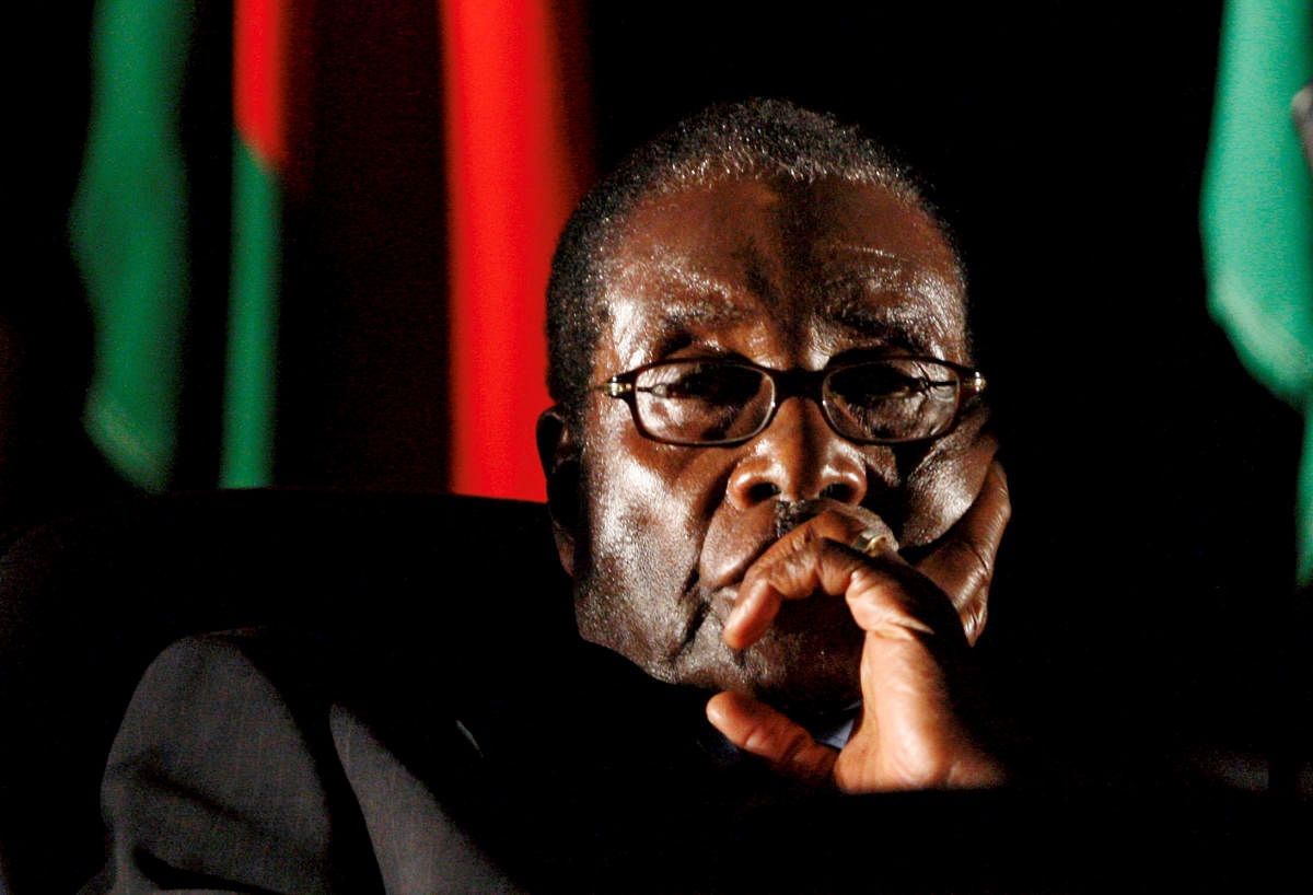 Zimbabwean President Robert Mugabe. REUTERS FILE PHOTO