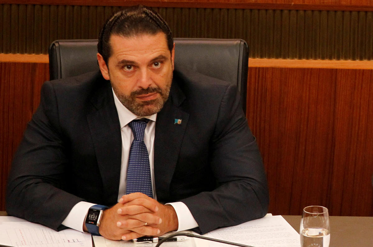 Saad al-Hariri. REUTERS FILE PHOTO