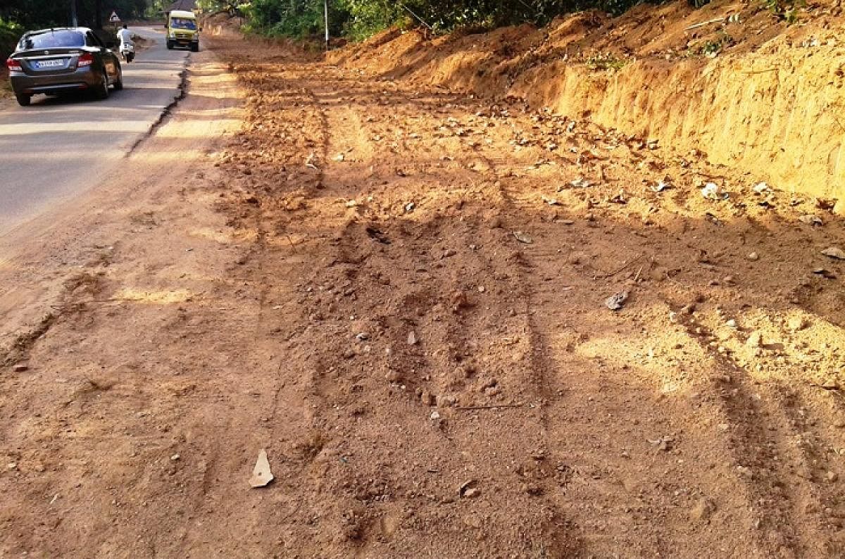 Kadaba-Panja road development work initiated