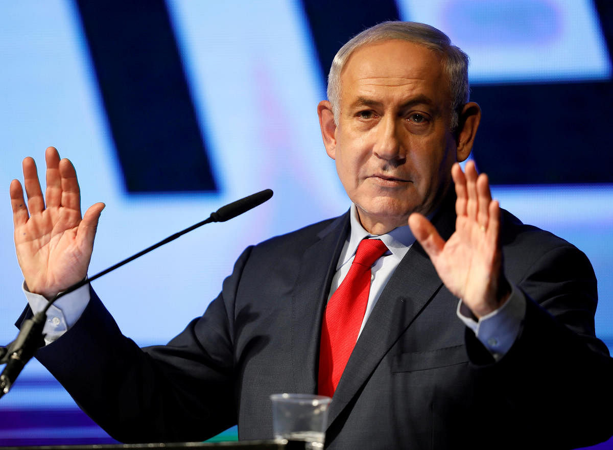 Benjamin Netanyahu. REUTERS